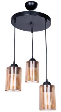Özcan Aydınlatma 2719-2A-03 Magose 2'li Sarı Halka Modern Metal Salon-Oturma Odası Avize