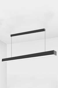 Ladco Aydınlatma A-283-1E Tekli Altın Boru Modern Alüminyum Salon-Oturma Odası Avize