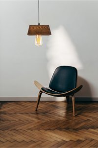 Rscollectıons Badem Tekli Bej Sarkıt Modern Krom Salon-Oturma Odası Avize