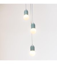 Visente Home 8'li Sarı Küre Modern Metal Salon-Oturma Odası Avize