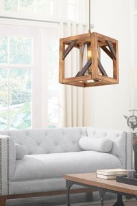 Bby Home & Desıgn Hanne Tekli Gri Sarkıt Modern Kumaş Salon-Oturma Odası Avize
