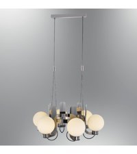 Oia Light Ols30 Hestia Tekli Bej Modern Bambu Salon Avize