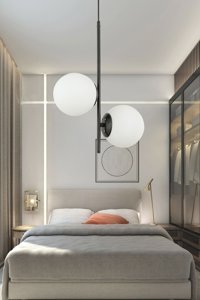 Evsehomes Tekli Çok Renkli Sarkıt Modern Plastik Bebek-Çocuk Odası Avize