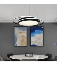 Venon Martin 2'li Altın Sarkıt Modern Metal Salon-Oturma Odası Avize