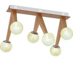 Tt Aydınlatma Tt312-Sy Tekli Siyah Ledli Modern Alüminyum Salon-Oturma Odası Avize