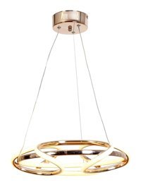 Dkr Store Tekli Siyah Helezon Modern Alüminyum Salon-Oturma Odası Avize