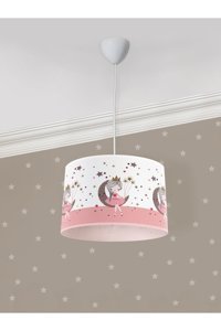 Burenze Margarita Tekli Siyah Ledli Modern Metal Salon Avize