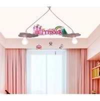 Arya Tekli Mavi Ahşap Modern Ahşap Bebek-Çocuk Odası Avize