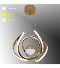 Tekfa 3'lü Siyah Sarkıt Modern Metal Mutfak Avize