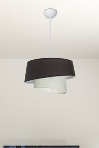 Şl Şef Light 4'lü Mavi Otantik Ahşap Salon Avize