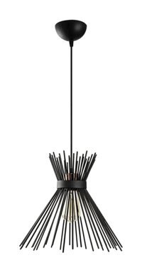 Navemu Kt9070100 Tekli Gri Sarkıt Modern Kumaş Salon-Oturma Odası Avize