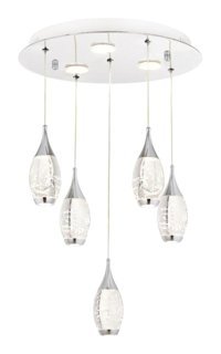 Ely Home Tekli Kahverengi Kare Rustik Ahşap Salon-Oturma Odası Avize