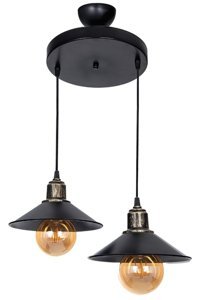 Özcan Aydınlatma Tekli Siyah Ledli Modern Metal Salon-Oturma Odası Avize