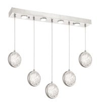 Ely Home 3'lü Kahverengi Ahşap Rustik Ahşap Salon-Oturma Odası Avize