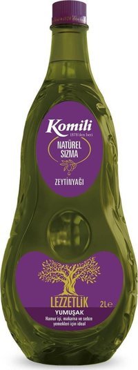 Komili Organik Filtresiz Polifenolsüz Soğuk Sıkım Pet Sızma Zeytinyağı 2 lt