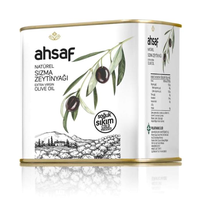 Ahsaf Polifenolsüz Erken Hasat Teneke Sızma Zeytinyağı 500 ml