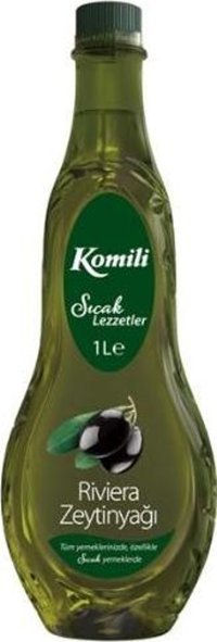 Komili Sıcak Lezzetler Polifenolsüz Pet Riviera Zeytinyağı 4x1 lt