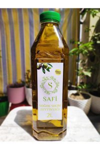 Safi Organik Polifenolsüz Soğuk Sıkım Erken Hasat Pet Sızma Zeytinyağı 2 lt