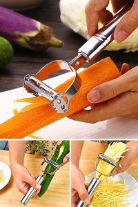 Trend Decor Paslanmaz Çelik Gümüş Rende