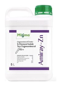 Migma Amiray-Zn Organik Sıvı Gübre 5 lt