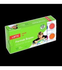 Lets L-5512 25 ml 12'li Çok Renkli Parmak Boyası