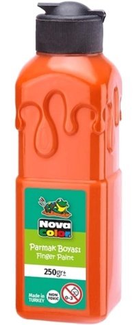Nova Color Nc-449 250 ml Turuncu Parmak Boyası