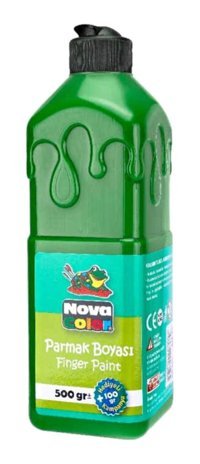 Nova Color Nc-373 500 ml Yeşil Parmak Boyası