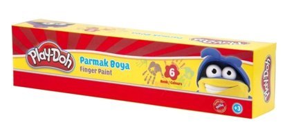 Play-Doh 25 ml 6'lı Çok Renkli Parmak Boyası