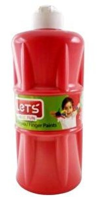 Lets L-5004 500 ml Kırmızı Parmak Boyası
