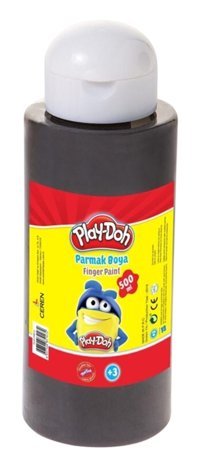 Play-Doh Pr015 500 ml Siyah Parmak Boyası