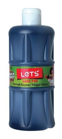 Lets L-5009 500 ml Siyah Parmak Boyası