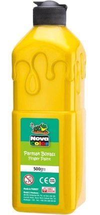 Nova Color Nc-370 500 ml Sarı Parmak Boyası