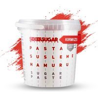 Şeker & Sugar Kırmızı Şeker Hamuru 1 kg