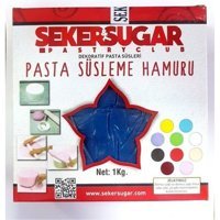 Şeker & Sugar Koyu Mavi Şeker Hamuru 1 kg