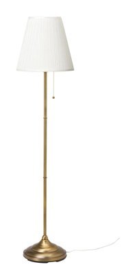 Hobiceyiz Arstıd Metal Ayaklı Tek Ayak Konik Lambader 155 cm Beyaz