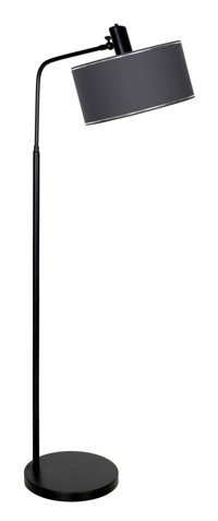 Vinner Rivoli Metal Ayaklı Tek Ayak Silindir Lambader 155 cm Antrasit