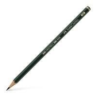 Faber-Castell 9000 Dereceli Köşeli Siyah 8B Kurşun Kalem