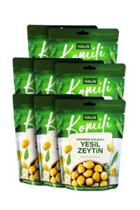 Komili Sarımsak Dolgulu Zeytin Paket 8x170 gr