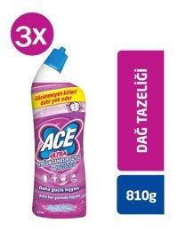 Ace Ultra Power Kokulu Mutfak İçin Konsantre Jel Çamaşır Suyu 3x810 ml