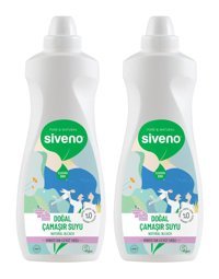 Siveno Doğal Kokulu Beyazlar-Renkliler İçin Sıvı Çamaşır Suyu 2x700 ml
