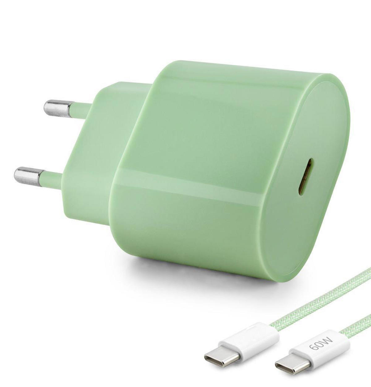 Huawei Type C Kablolu 35 W Şarj Aleti Yeşil