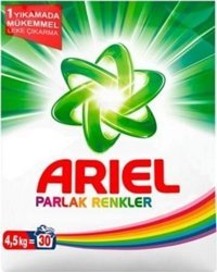 Ariel Matik Renkliler İçin 180 Yıkamalı Toz Deterjan 6x4.5 kg
