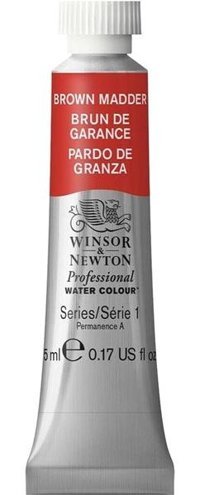 Winsor & Newton Brown Madder 056 Tüp Sulu Boya