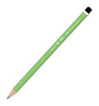 Faber-Castell Opak Köşeli Siyah 2B Kurşun Kalem