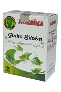 Nursima Süzen Poşet Ginko Bloba Organik Karışık Bitki Çayı 40 Adet