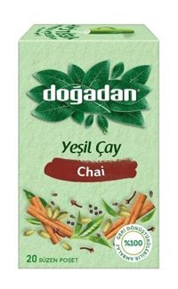 Doğadan Chai Yeşil Karışık Bitki Çayı 34 gr 12 Adet