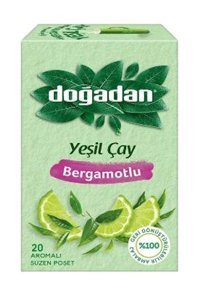 Doğadan Bergamot-Yeşil Karışık Bitki Çayı 34 gr 12 Adet
