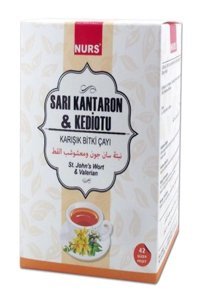 Nurs Lokman Hekim Kedi Otu Sarı Kantaron Karışık Bitki Çayı 42 Adet