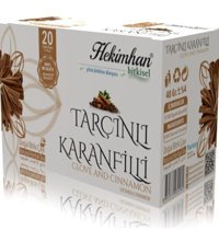 Hekimhan Karanfil-Tarçın Organik Karışık Bitki Çayı 20 Adet