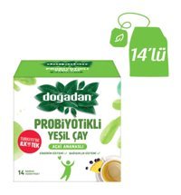 Doğadan Probiyotikli Yeşil Karışık Bitki Çayı 14 Adet